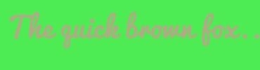 Image with Font Color B0AB84 and Background Color 4EEC53